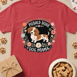 Piebald Doxie Dog Mama Tee thumbnail 4