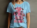 Faux Patchwork Bats For Boobs Tee thumbnail 13
