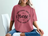 The Essential Nurse Attributes T-Shirt thumbnail 5