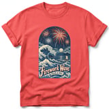 Firework Wave ~ Comfort Colors Premium Tee thumbnail 3