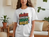 Shake Those Bingo Balls" Game Night T-Shirt thumbnail 6