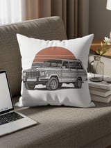 Grand Wagoneer Pillows, Waggy Pillow Cases, Retro Car Decor, SUV Art, Automotive Home Accent, Grand Wagoneer Gift, Classic Vehicle thumbnail 2