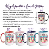 Professional Overthinker Digital Mug Wrap thumbnail 3