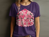 Faux Patchwork Pink Grandma Tee thumbnail 16