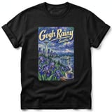 Gogh Rainy ~ Comfort Colors Premium Tee thumbnail 1