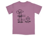 Ranch Gate Cowboy Hat T-Shirt thumbnail 4