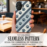 Nautical Paw Print Digital Design Size Bundle Png thumbnail 6