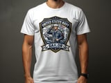 US Navy Sailor T-Shirt, Patriotic Military Veteran Gift for Him, American Flag Navy Anchor Tee, Ship & Lighthouse Graphic Shirt thumbnail 7