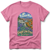 Gogh Live Free ~ Comfort Colors Premium Tee thumbnail 11