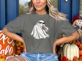Cool Iced Coffee Ghost Tee thumbnail 4