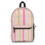 Cute School Supplies Pattern Backpack, Aesthetic Student Bag, Playful Pencil Notebook Print Spiral Notebook, Kawaii Stationery Lover Gift thumbnail 6