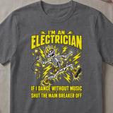 Funny Electrician Breaker Tee thumbnail 2