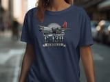 C-130 Hercules Military Aircraft T-Shirt, Air Force Veteran Gift, Aviation Enthusiast Tee for Pilot Dad, Patriotic Plane Shirt thumbnail 6