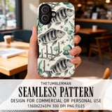 Digital Pattern, Digital Bundle, Sheepshead Fish Pattern, Ocean Underwater, Tropical Pattern, Starfish Digital, Ocean Life, Digital Download thumbnail 6