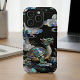 Mother of Pearl Dragon Turtle MagSafe® Phone Case thumbnail 2