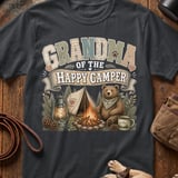 Grandma Of The Happy Camper Tee thumbnail 1