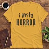 I Write Horror Softstyle Tee thumbnail 5