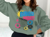 The Bingo Night Pop Art Sweatshirt thumbnail 1
