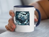 Halloween Mug, Skateboarding Ghost Mug, Spooky Season Mug, Halloween Gift Idea, Skateboarder Gift, Unique Coffee Mug, Ghost Skateboarding thumbnail 1