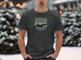 C-130 Hercules T-Shirt | Vintage Military Plane Tee | Retro Aviation Gift for Pilot, Airman, Veteran & Dad | Distressed Aircraft Top thumbnail 1
