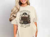 Proverbs 31-ish Book Lover Christian Woman Gift Design - Dark Academia Librarian Bible Study Other thumbnail 1