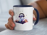 Halloween Mug, Ghost DJ, Spooky Season Gift, Music Lover, Party Boo, Fun Design, Holiday Decor, Coffee Mug, Tea Mug, Cute Ghost, Gift Idea thumbnail 3