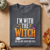 I'm With The Witch Tee thumbnail 2