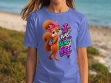 I Was Being Nice Sally the Squirrel Tee thumbnail 6