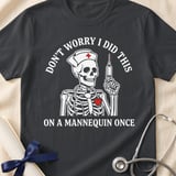 Did This On A Mannequin Nurse Tee thumbnail 2