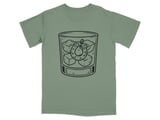 Old Fashioned Charm Whiskey Glass T-Shirt thumbnail 5