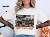 Masked Candy Bandits Halloween T-Shirt thumbnail 2