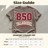 850 Tallahassee FL Tee thumbnail 2