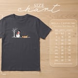 Snowman Walking Stubborn Dog Tee thumbnail 15