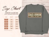 Male Teacher Shirt Vintage Coach Hoodie Sweatshirt Retro Sports PE Teacher Gift Collegiate Athletic Graphic Apparel for Male Educator thumbnail 20