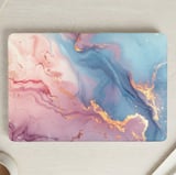 Blush and Blue Marble MacBook Case thumbnail 1