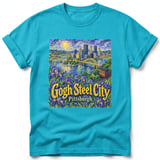 Gogh Steel City ~ Comfort Colors Premium Tee thumbnail 5