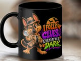 I Follow Clues German Shepherd Mug thumbnail 9