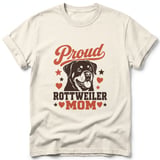 Proud Rottweiler Mom Tee thumbnail 4