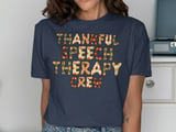 Thankful Speech Therapy Crew Graphic Tee thumbnail 9