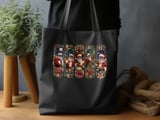 Vintage Black Santa Christmas Brushstroke African American Santa Sublimation Design, Nostalgic Holiday  thumbnail 20