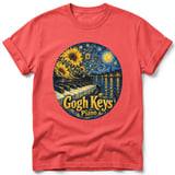 Gogh Keys ~ Comfort Colors Premium Tee thumbnail 3