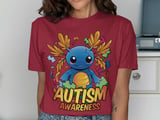 Autism Awareness Axolotl Graphic Tee thumbnail 12