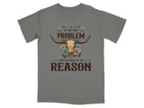 If I'm The Problem Western Tee thumbnail 1