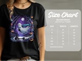 Ghost on Scooter T Shirt, Halloween T Shirt, Spooky Season Shirt, Cute Halloween Shirt, Ghostly Adventures, Funny Halloween Shirt thumbnail 4