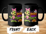 Spooky Stay Calm Yoga Mug thumbnail 12