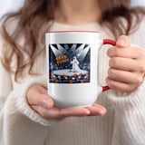 Halloween Mug, Funny Ghost, Spooky Season Mug, Dead Funny Mug, Halloween Ghost Mug, Pumpkin Halloween Mug, Skeleton Mug, Comedian Mug thumbnail 5