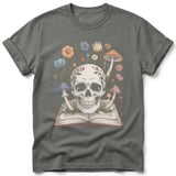 Botanical Skull Book Tee thumbnail 4