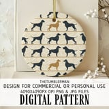Rustic Canine Charm Digital Design Size Bundle Png thumbnail 3