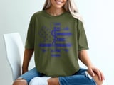 Distressed Star of Life Graphic T-Shirt thumbnail 2