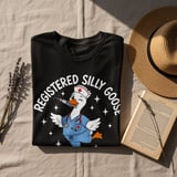 Nurse Silly Goose T-Shirt: Pediatric Cartoon Animal Humor, Registered Nursing Apparel thumbnail 9